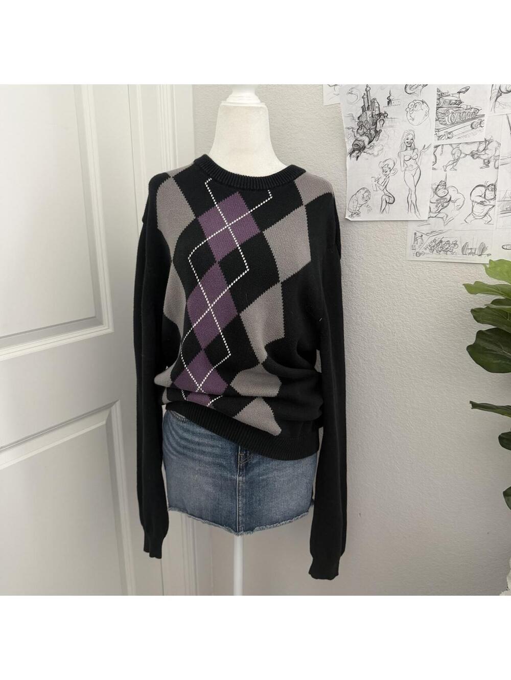 Saddlebred 100% cotton sweater